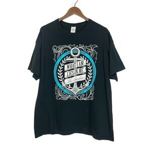 The Anchor Band | Metalcore What I Am Lies In Me Graphic Merch Tour T-shirt